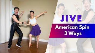 Basic Jive American Spin - 3 ways