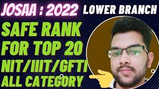 Top 20 NIT/IIIT GFTI Expected cutoff rank | Get college upto high rank #Josaa #counselling #cutoff