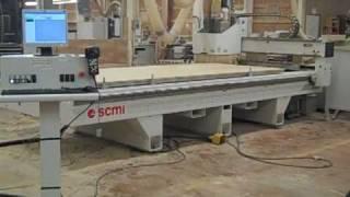 SCMI Bridge 5 CNC router offered by Carolina Machinery Sales