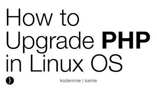 How to Update PHP Version, Linux, Ubuntu 16.04 LTS
