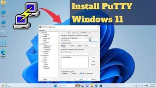 How to Install PuTTY on Windows 11