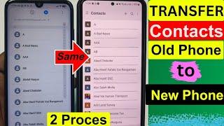 How to Transfer Contacts From Old Phone to New Phone 2024