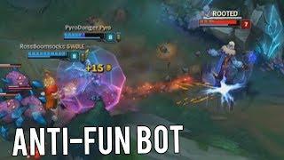 THE MOST ANNOYING ANTI-FUN BOT LANE IN LEAGUE OF LEGENDS - SEASON 8