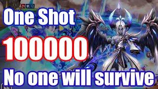 One Shot 100000 Damage, No one will survive【Summoners War RTA】