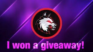 I WON TheUntouchableWolf’s YOUTUBE GIVEAWAY! *1K FREE V-BUCKS* (HE ADDED ME!) #shorts