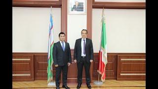 The Italian Ambassador visited Turin Polytechnic University in Tashkent.