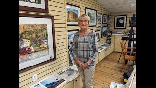 Phylis Flynn, Gallery & Studio, with Lindsey Flynn, Avondale, Newfoundland and Labrador, Canada