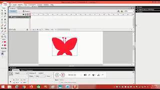 Flying Butterfly -Using Macromedia flash for Multimedia Lab