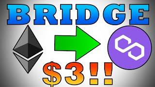 CHEAP way to Bridge ETH to POLYGON (MATIC) - Bridge Ethereum to Polygon network