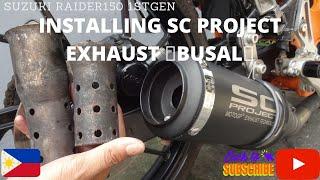 Installing SC Project Exhaust | Silencer