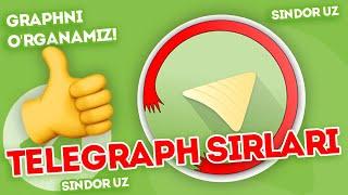 #1 Telegraphni O'rganamiz (1-qism) | Graph Messenger | Telegraph sirlari | TGraphUz