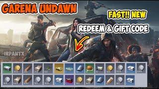 UNDAWN Garena Update Redeem Codes | Gift Codes - update July 2023