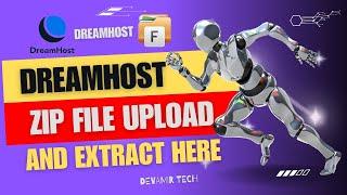 How to upload zip file in dreamhost  cpanel | Bangla tutorial 2024 | Devamir Tech