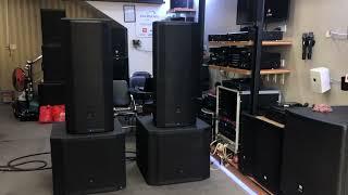 JBL PRX825W & SRX818SP(USA-MEXICO)Test