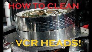 How To Clean VCR Heads - Improved Method