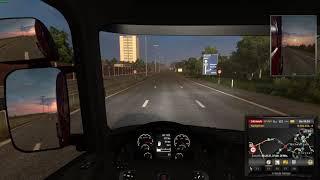 Euro Truck Simulator 2 - 10000 HP engine mod, hitting 350kph+!