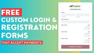 How to Create a Registration and Login Page in WordPress for Free (2024 Updated)