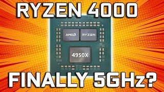 AMD Ryzen 4000 Zen 3 CPU Specs Leak - 5GHz R9 4950X Might Happen