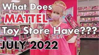 BARBIE SHOPPING at THE MATTEL TOYSTORE JULY 2022