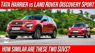 Tata Harrier vs Land Rover Discovery Sport | Two Different SUV Cut from The Same Cloth | evo India