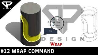 Learning Solidworks #12 : Wrap Command in Solidworks | 3D Part Design | DP DESIGN