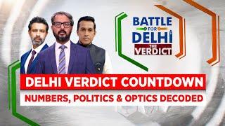 LIVE: Delhi Assembly Elections 2025 Updates | Delhi Verdict Countdown: Numbers Decoded | AAP Vs BJP