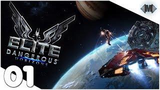 Elite Dangerous [Horizons]  #01 Der Einstieg in das Spiel  [Deutsch German Gameplay]