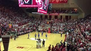 Duke at Indiana 2017 - Crowd and Atmosphere Before Tip-off