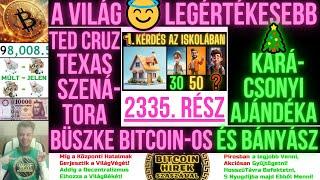 Bitcoin Hírek (2563) - A Világ LegÉrtékesebb Karácsonyi AjándékaAz 1. Kérdés az Iskolában