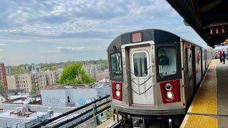 Riding the New York City Subway Train, The OTHER Side of New York  4K HD