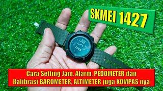 Kalibrasi ALTIMETER, BAROMETER & KOMPAS di SKMEI 1427.