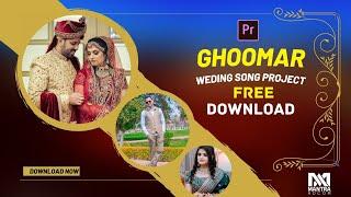 Wedding Cinematic Song Project || Adobe Premiere cc 2022 || | Ghoomar -210101