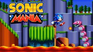 Hill Top Zone in Sonic Mania