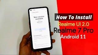 [ Official OTA ] Realme UI 2.0 Update for Realme 7 Pro based on Android 11 | Realme UI 2.0 Features