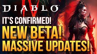 Diablo 4 - New Beta Revealed! Play Early & How To Download!  Massive Updates!