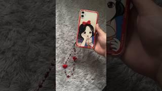 PHONE CHARM SNOW WHITE #phonecharm