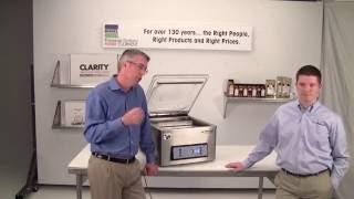 Multivac P-300 Vacuum Chamber Sealing Machine LIVE Demo