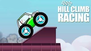 ЭЛЕКТРОКАР на КРЫШЕ ДОМОВ HILL CLIMB RACING #17 челлендж ВИДЕО ПРО МАШИНЫ гонки car games