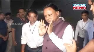 Odisha CM Mohan Majhi Arrives At Delhi Airport