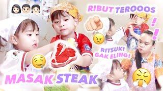 BIKIN STEAK ALA UMMA ‼️ MANTAP ANAK ANAK LAHAP BESTI