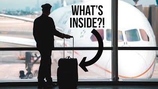 What's ACTUALLY in my flight bag?! // airline pilot gear