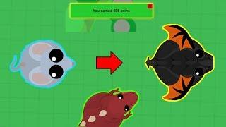 MOUSE TO BLACK DRAGON IN NEW MOPEIO UPDATE!! // MOPE.IO