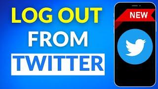 How to Logout from Twitter App