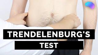 Trendelenburg's Test - OSCE Guide | Clip | UKMLA | CPSA | PLAB 2