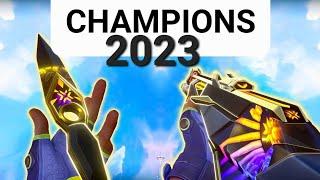 My VALORANT CHAMPIONS 2023 - MONTAGE (Ticking Away 2023)