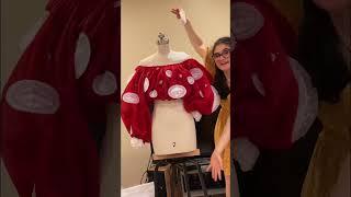  making a mushroom dress 