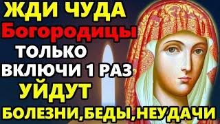 13 августа Перед Медовым Спасом ПРОГОНИ БЕДНОСТЬ И БЕДЫ НАВСЕГДА! Сильная Молитва Богородице!