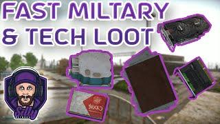 FAST and RARE MILITARY/TECH Loot | Reserve Loot Run Guide | Escape From Tarkov