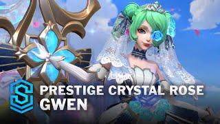Prestige Crystal Rose Gwen Wild Rift Skin Spotlight