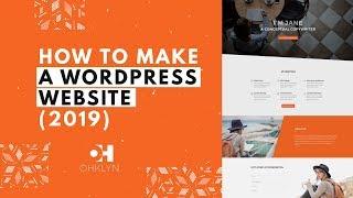 How to Make a WordPress Website